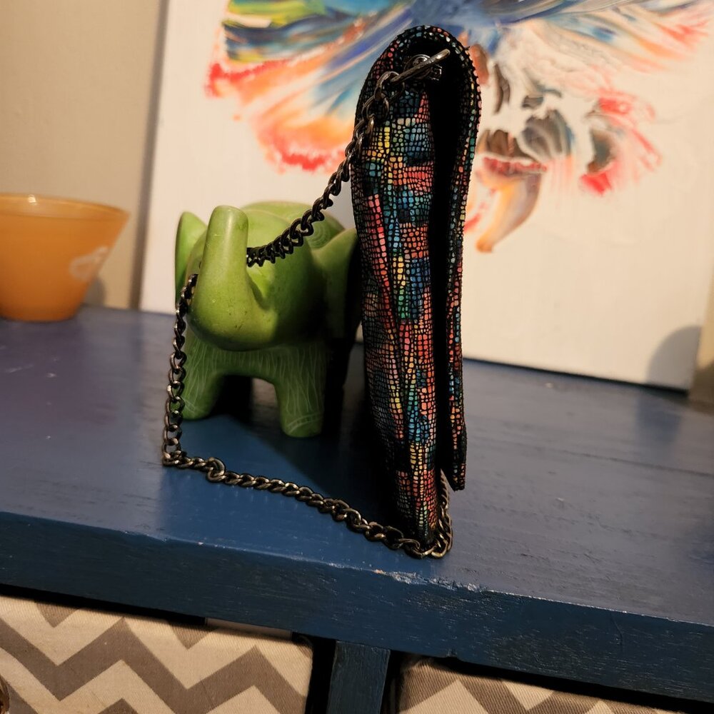 New Small Marmi Rainbow Colored Rectangular Soft … - image 5